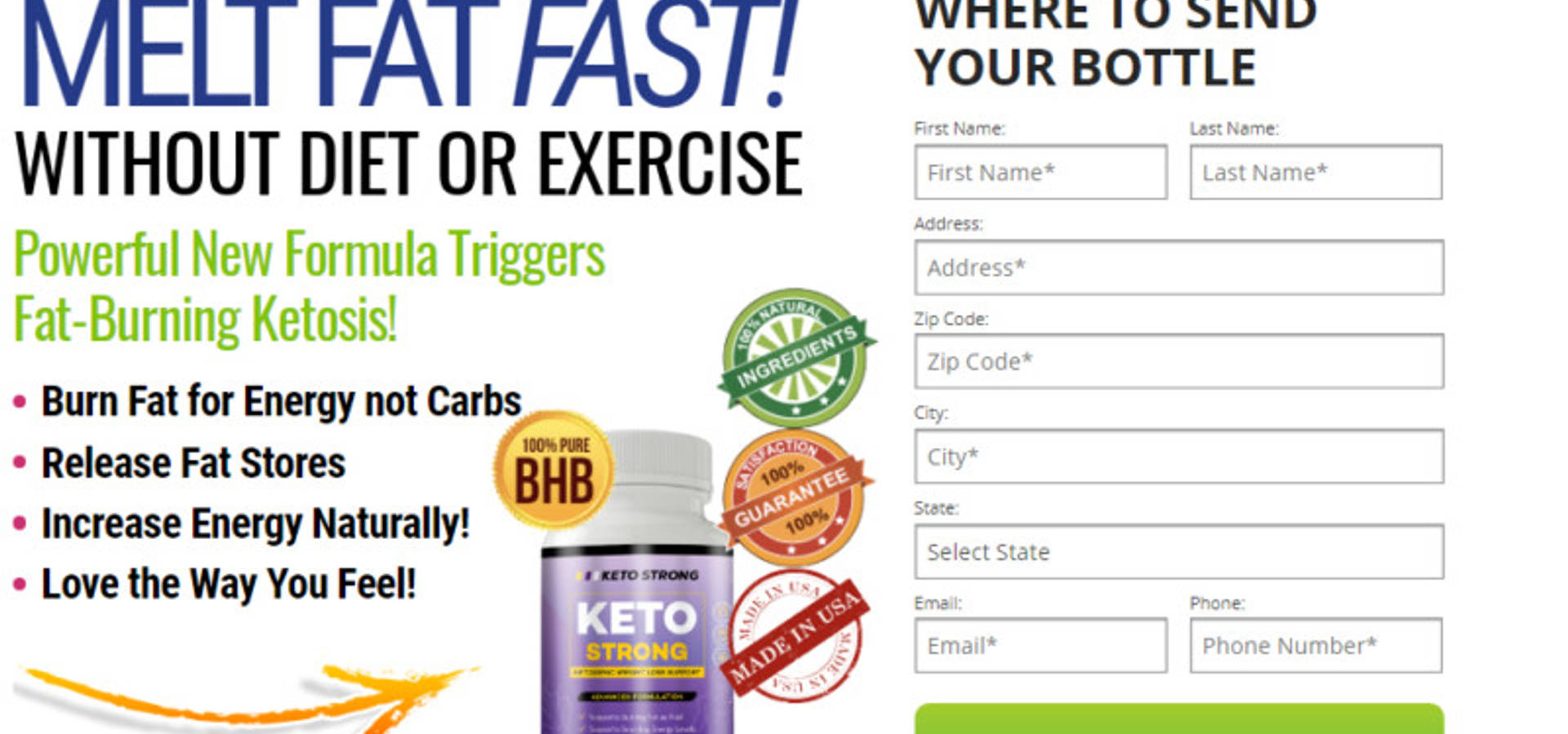 Keto Strong Reviews - Diet Pills That Work? Know This First! - Homer News