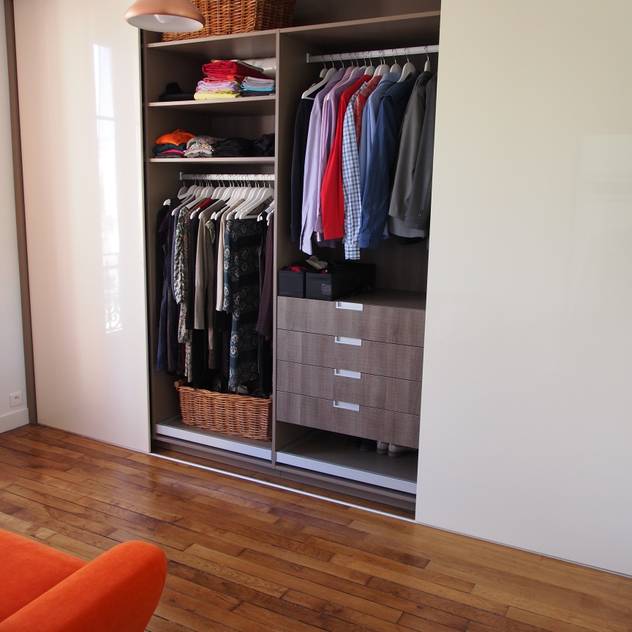 Closets modernos por agence MGA architecte DPLG