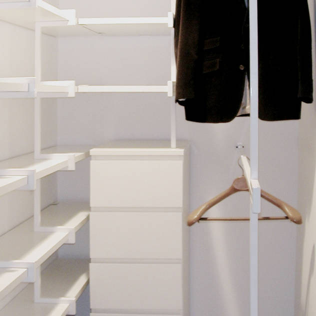 Closets minimalistas por na3 - studio di architettura