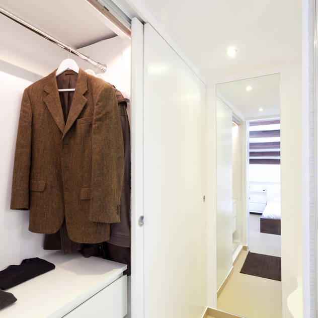 Closets modernos por Qmedia