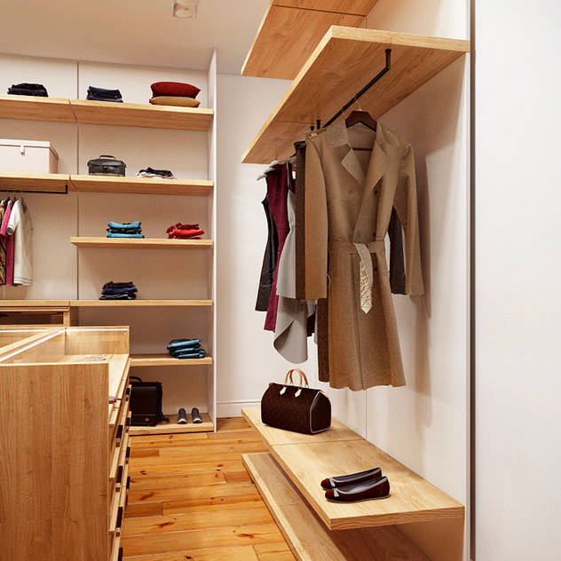 Closets escandinavos por Art-i-Chok