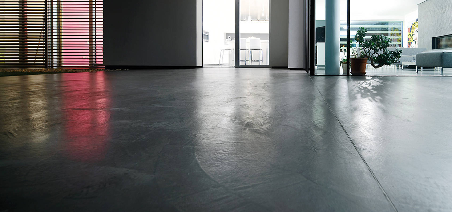 Badezimmer - Feuchträume in Betonoptik von Fugenlose mineralische Böden