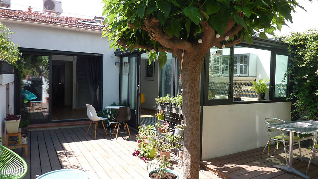 Un patio pour le style