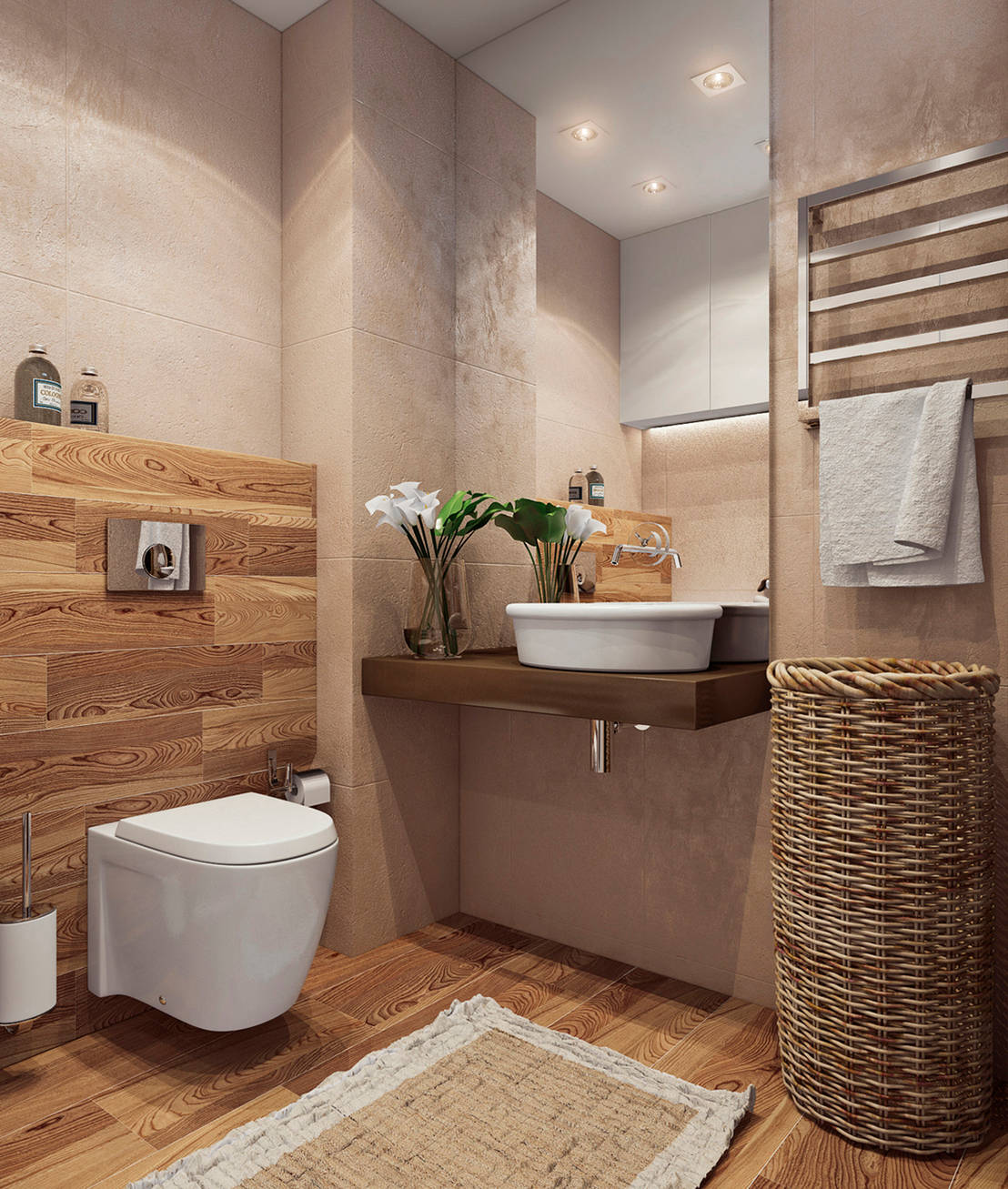 Badezimmer design und einrichtungsideen