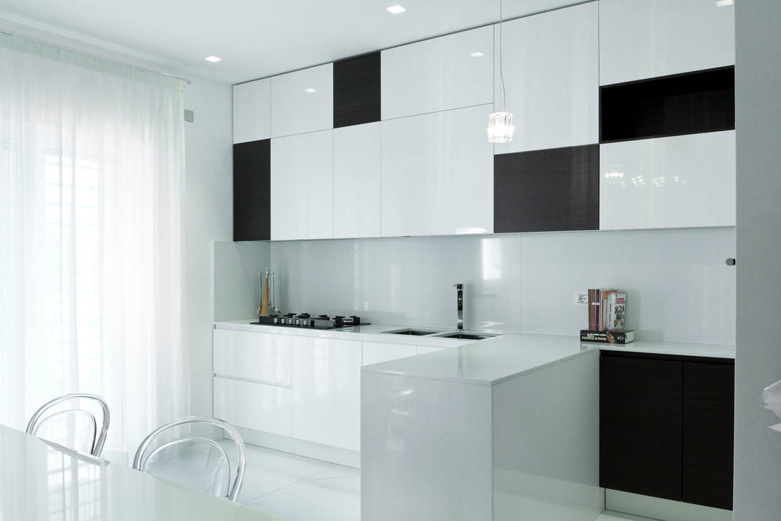 Cucina lineare 3 metri senza frigo : cucina a scomparsa boffi ...