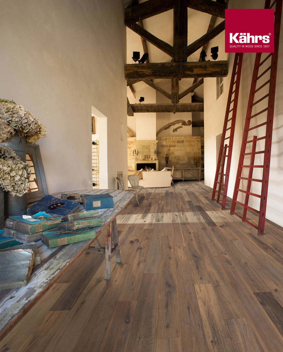Flur/Treppenhaus mit Kährs Parkett | homify