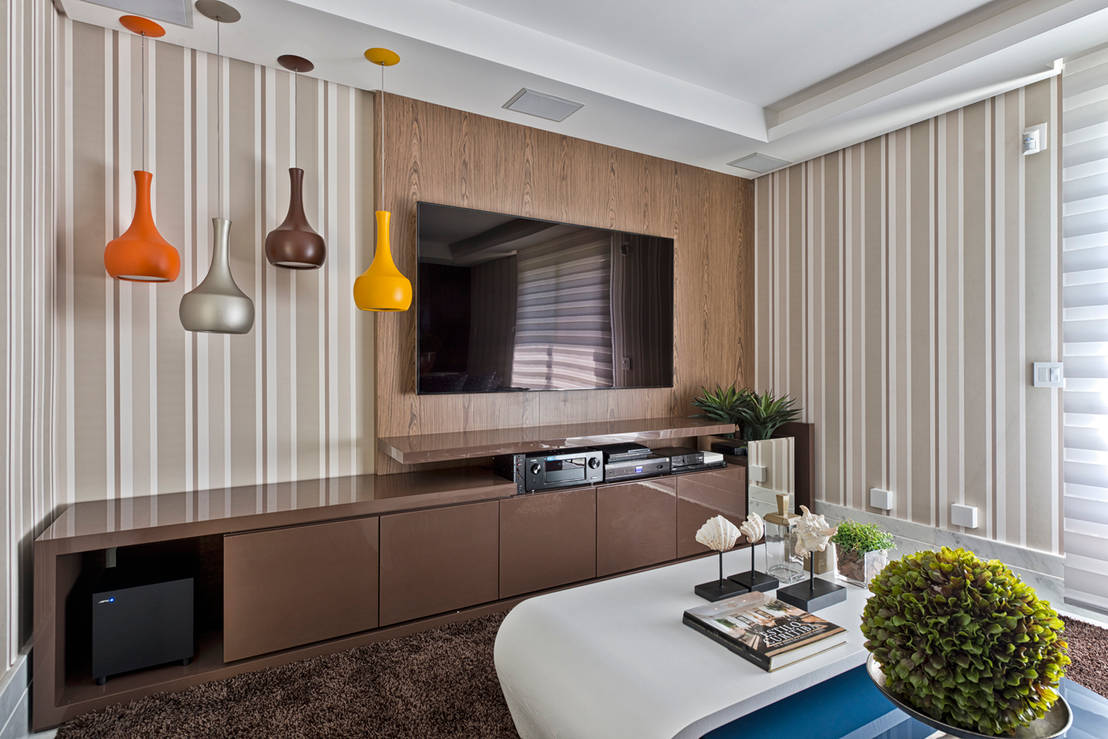 ¡11 Ideas fabulosas para decorar la pared del televisor!