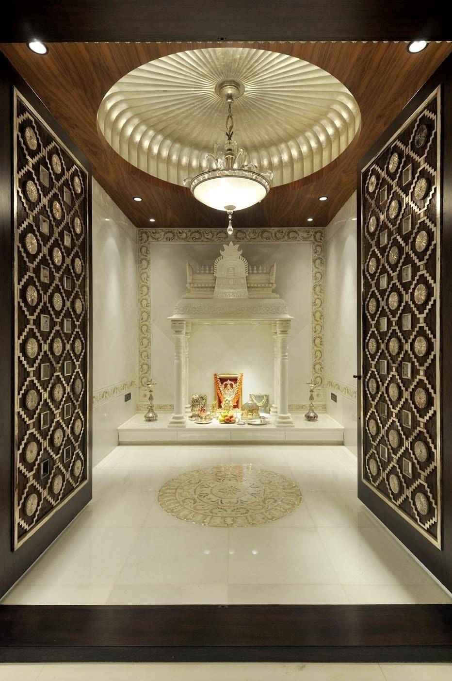 10 pooja  room  door designs  for your home 