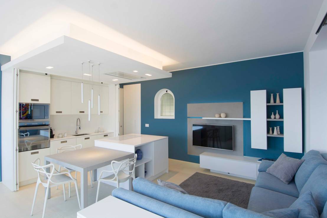 6 soluzioni moderne per dividere cucina e soggiorno