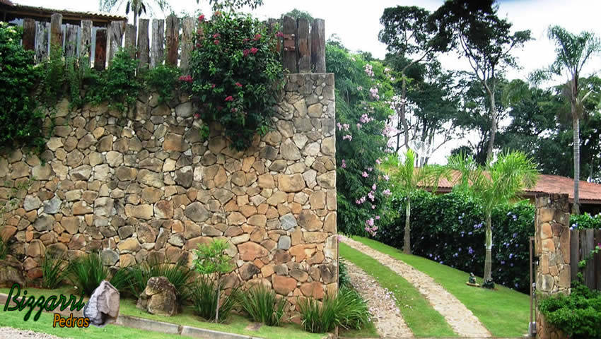 Muro de Arrimo - Oferecemos - Maceta Pedras - Azulejista
