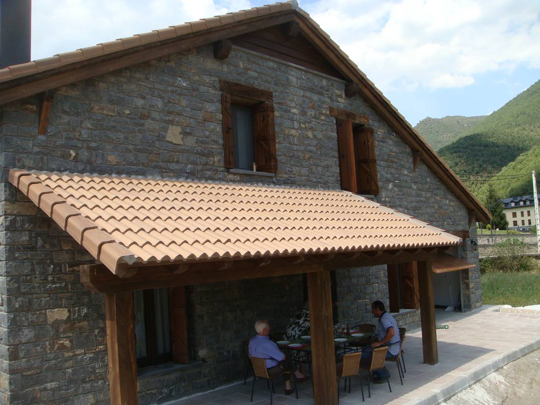 Casita prefabricada de estilo rústico ¡maravillosa!