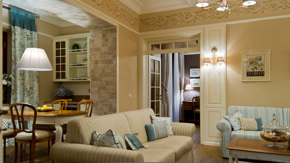 La provenza Italiana - Design degli interni della Villa a Rapallo | homify