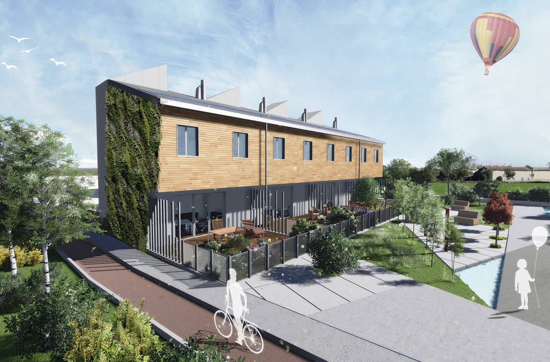 Mild Homes / NZEB Social Housing Modena homify