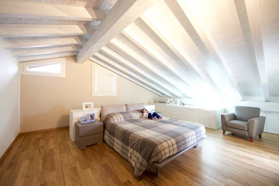 7 splendide camere da letto in mansarda