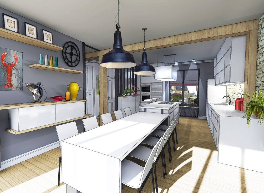 Maison Des Annees 30 By Julie Cochez Design D Espace Homify