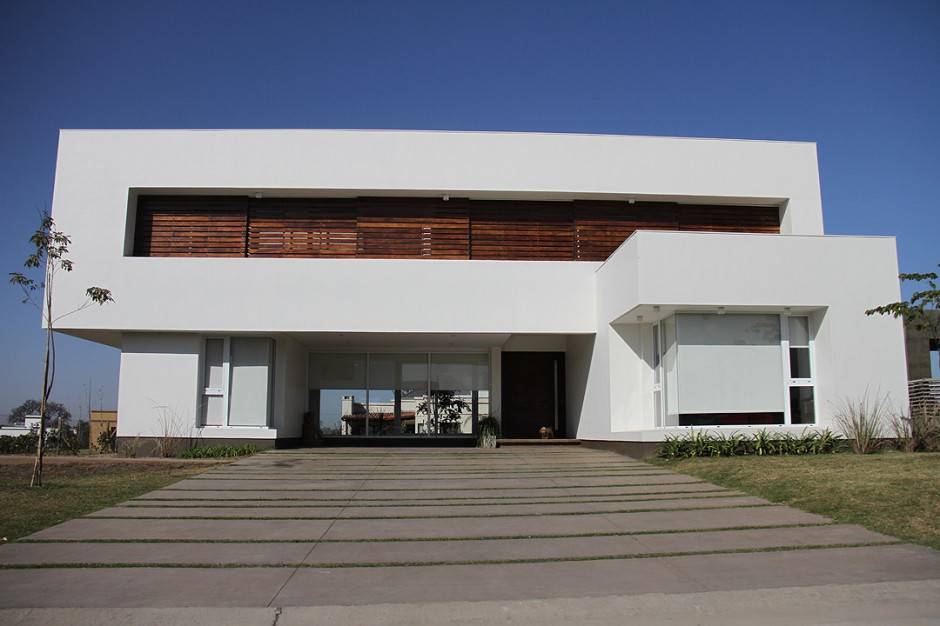 De Lineas Puras Casa N Los Olivos By Cb Design Homify