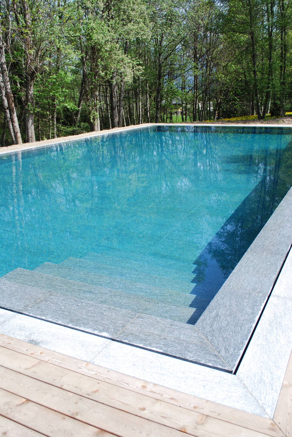 Pool Fliesen Naturstein Naturstein Pool von Luserna Stone