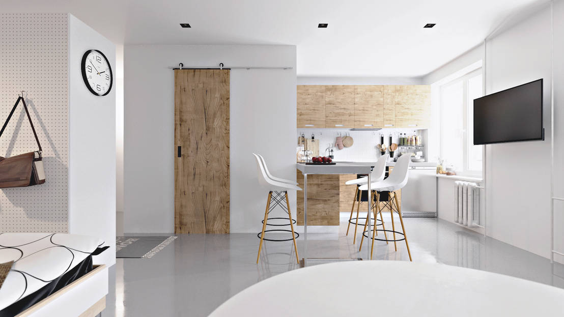 6 Tricks, die niedrige Decken höher wirken lassen