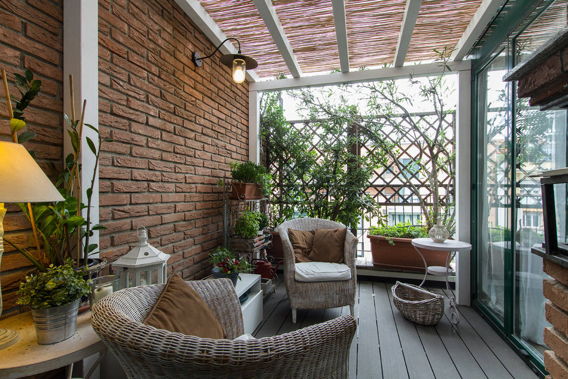 La pergola rustica per un terrazzo da sogno!
