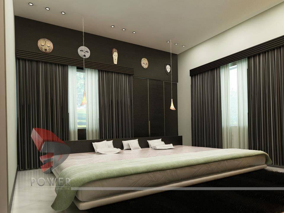 Stylish Bedroom Images By 3d Power Visualization Pvt Ltd Homify
