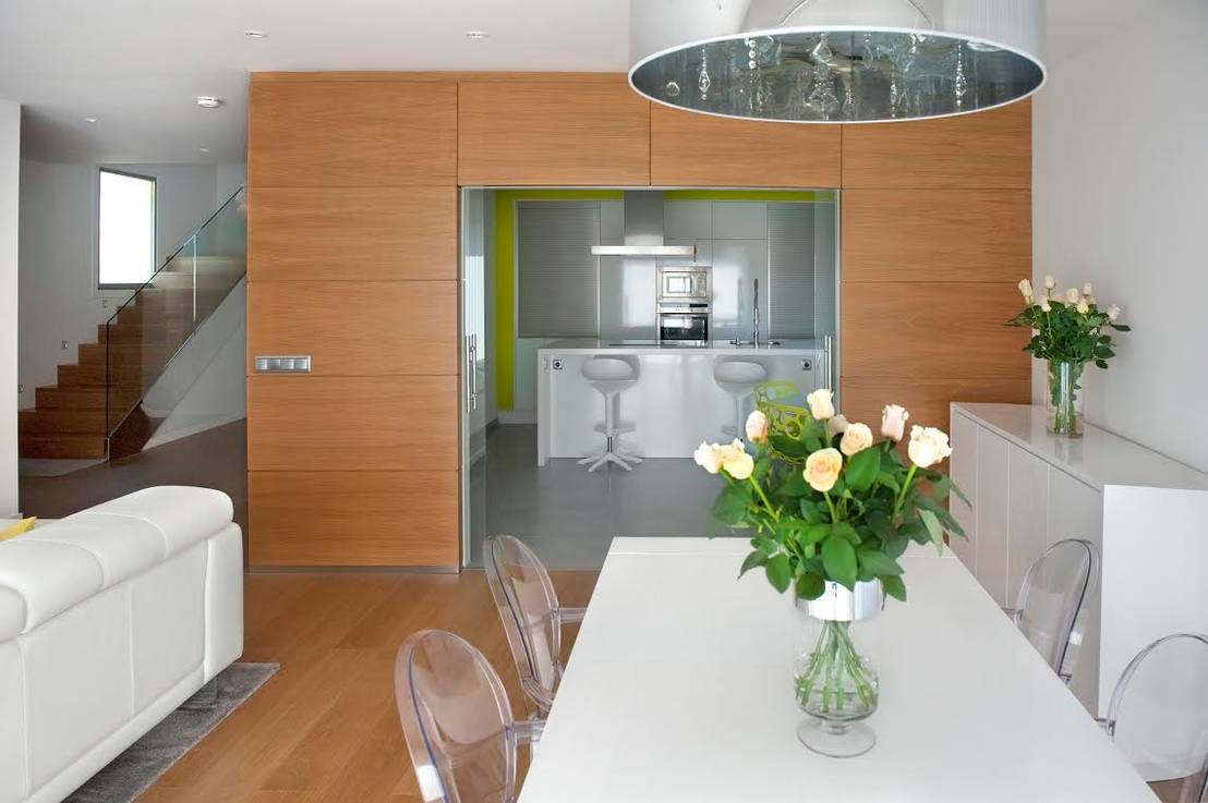7 grandi idee per separare la cucina dal soggiorno e dalla sala da ...