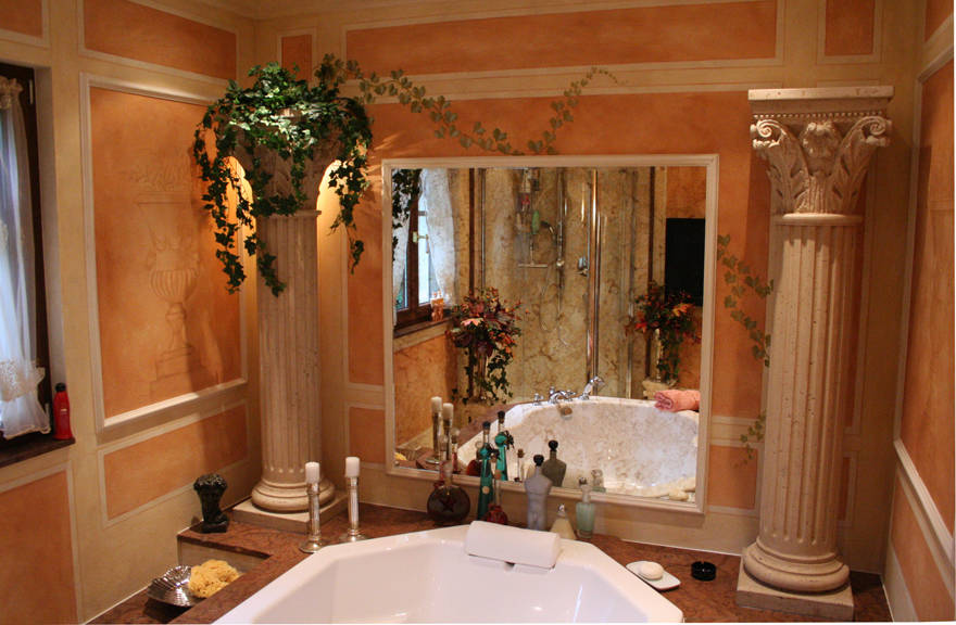 Mediterranes Badezimmer Von Villa Medici Aschheim Bei Munchen Homify