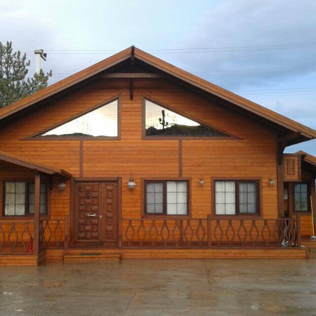SİSNELİ AHŞAP EV AĞAÇ EV KÜTÜK EV BUNGALOV KAMELYA AHŞAP EV