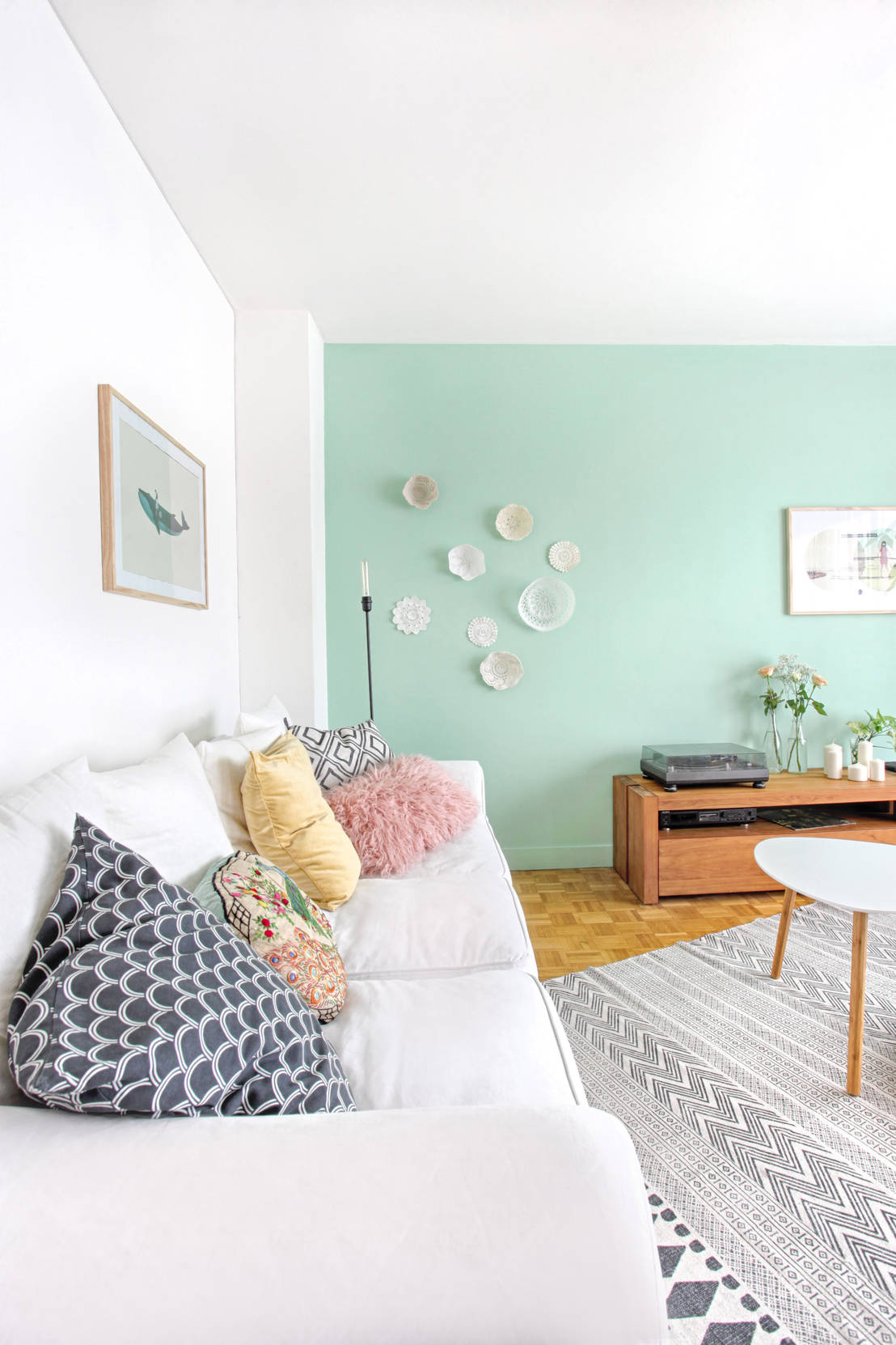 Un salon bohème de MON OEIL DANS LA DECO homify Un salon bohème de MON OEIL DANS LA DECO homify