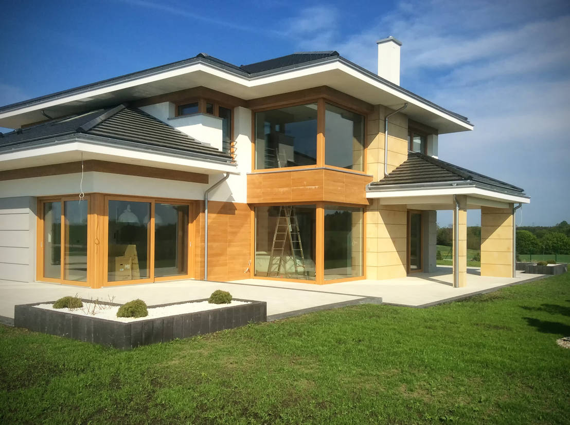 Dom Z Widokiem By Mg Projekt Projekty Domow Homify