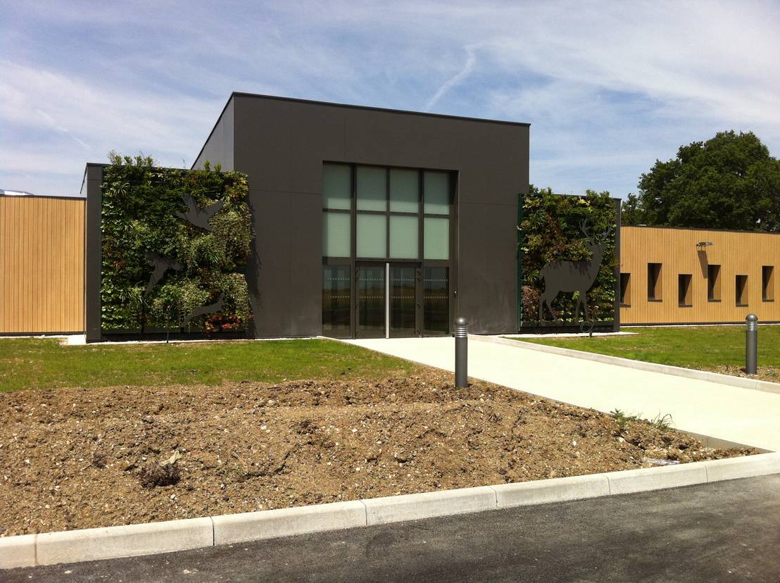 Végétaux naturels Façade végétalisée / Mur végétal extérieur — free download