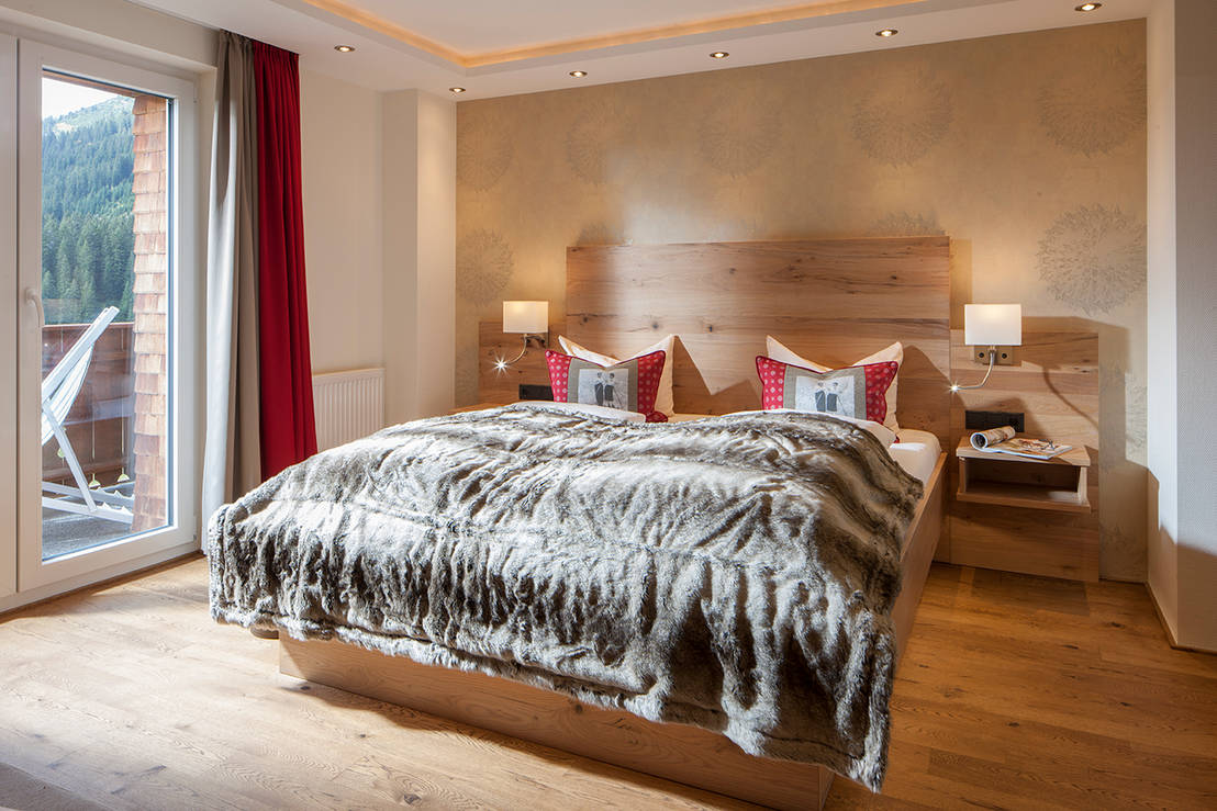 Hotelzimmereinrichtung Im Modernen Alpenstyle Homify