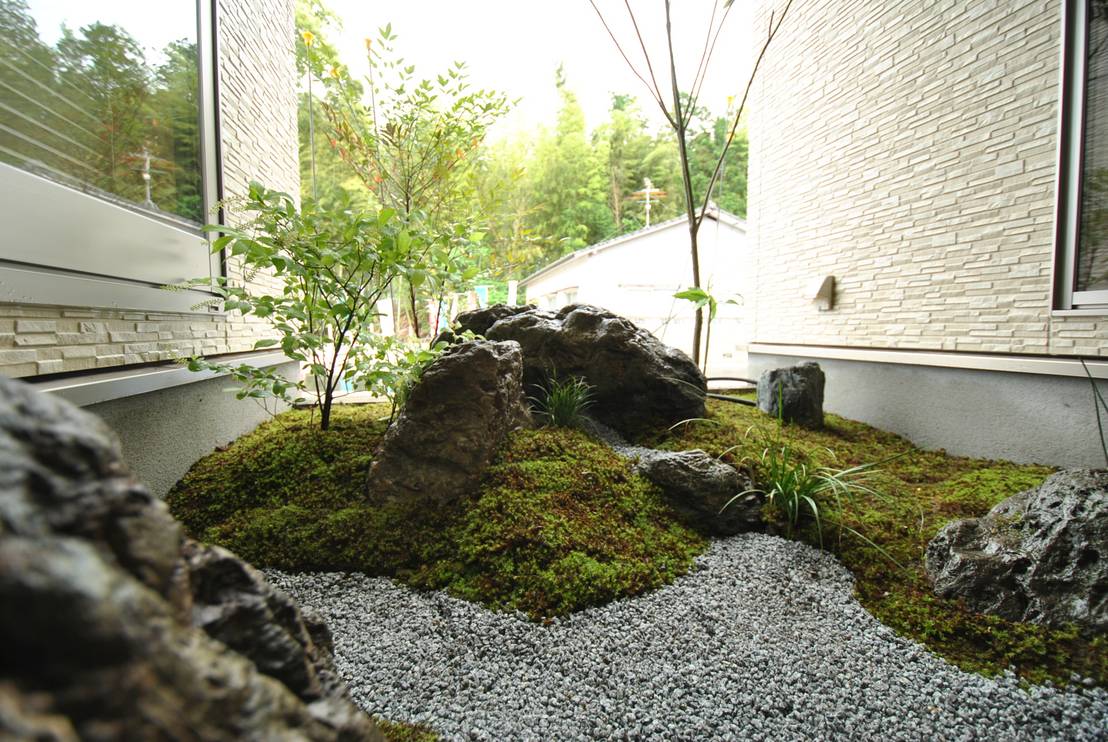 枯山水 坪庭 Homify 枯山水 坪庭 Homify