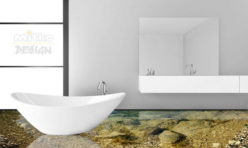 1 Glasbilder Im Badezimmer By Mitko Glas Design Homify