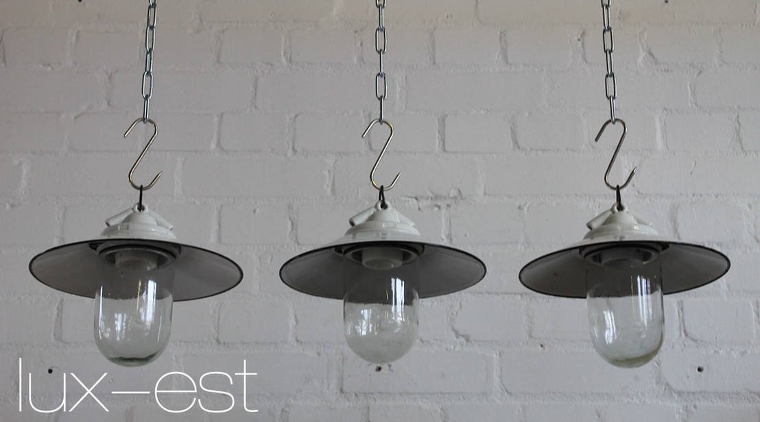 Vista M Bauhaus Lampe Zweck Design Emaille Glas Porzellan By Lux Est Homify