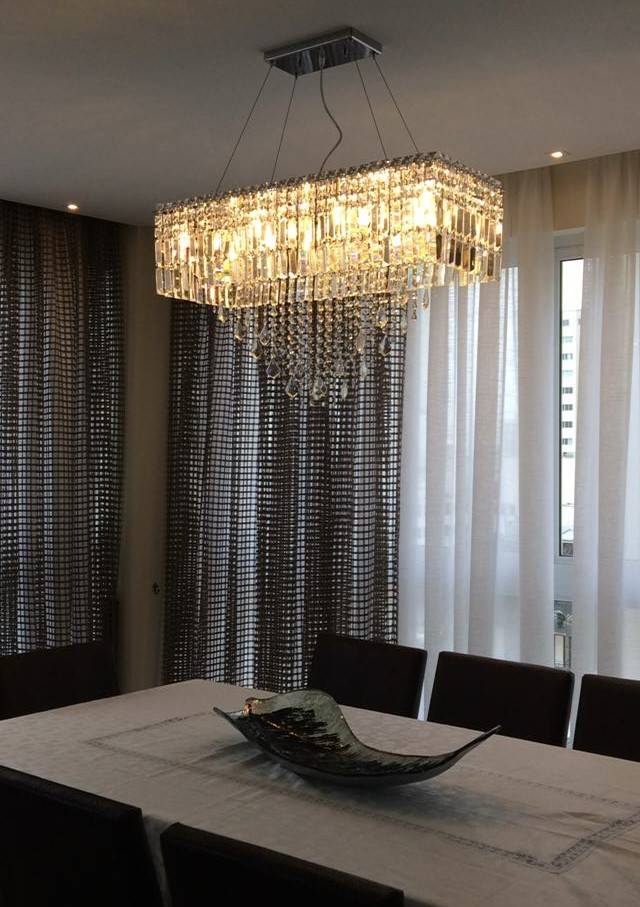 Lumin Ria Retangular Na Mesa De Jantar Neusa Sc Por Boutique Dos Lumin Ria Retangular Na Mesa De Jantar Neusa Sc Por Boutique Dos