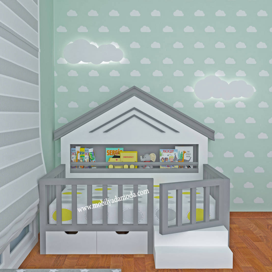 Montessori Bebek Odası, Atlas�ın Odası homify