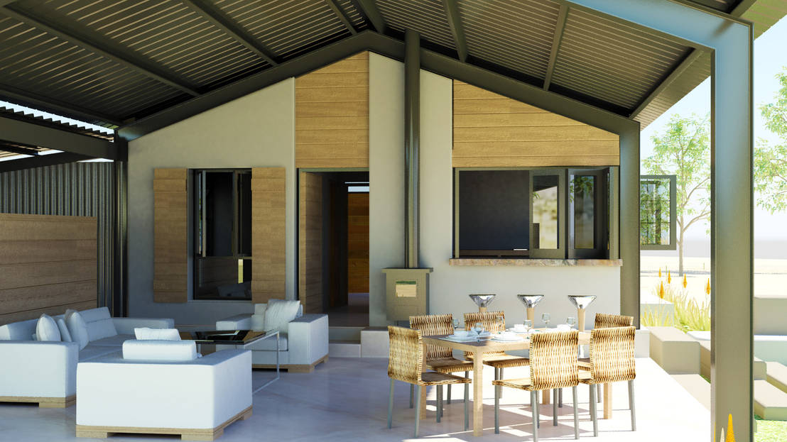 Steel Portal Framed House By Edge Design Studio Architects Homify