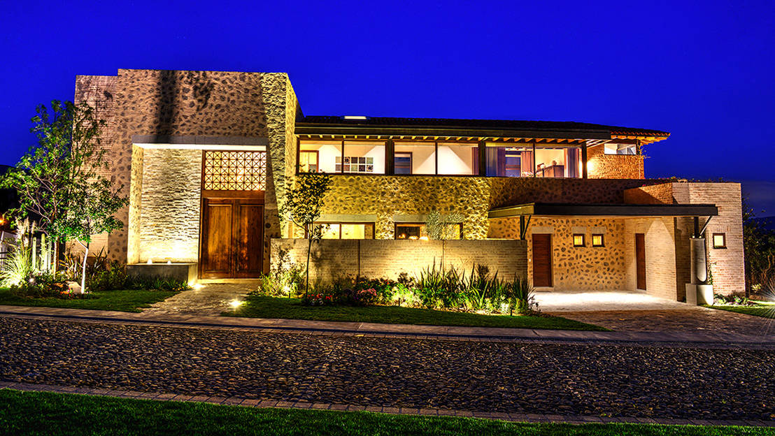 Una casa de piedra mexicana ¡y hermosa!