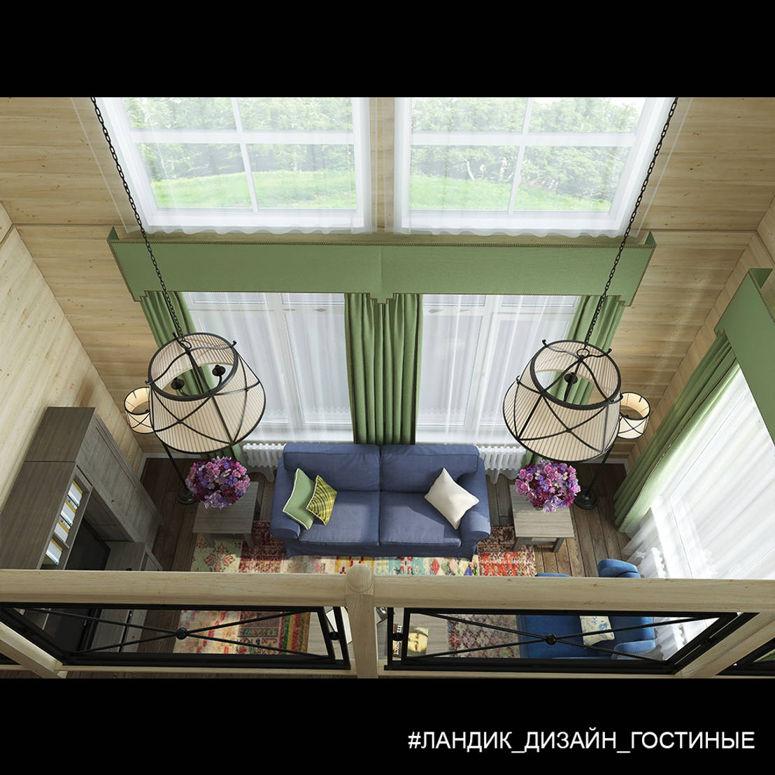Двухэтажный дом из бруса. | homify