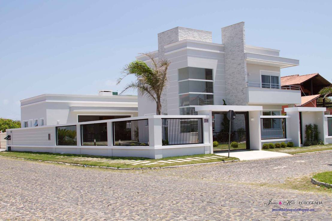 fotos de casas de estilo moderno de arquiteta luana turatti