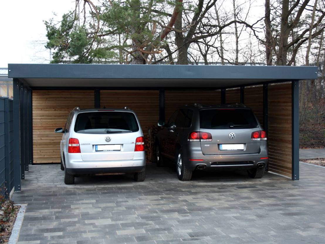 Stahlcarport Verkleidet Homify