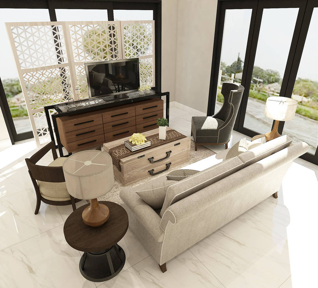 American Modern Residence By Kottagaris Interior Design Consultant
