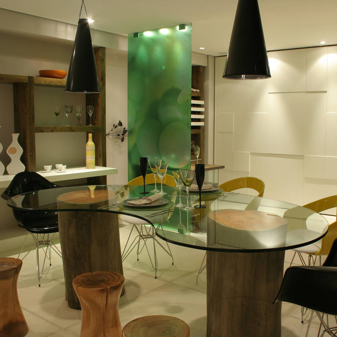 Sala de Jantar e Adega Integradas | homify