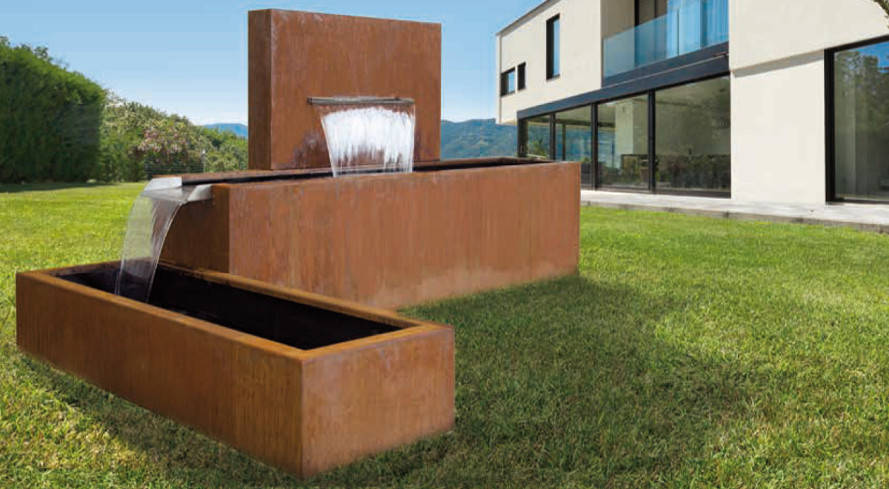 Cortenstahl Brunnen | homify