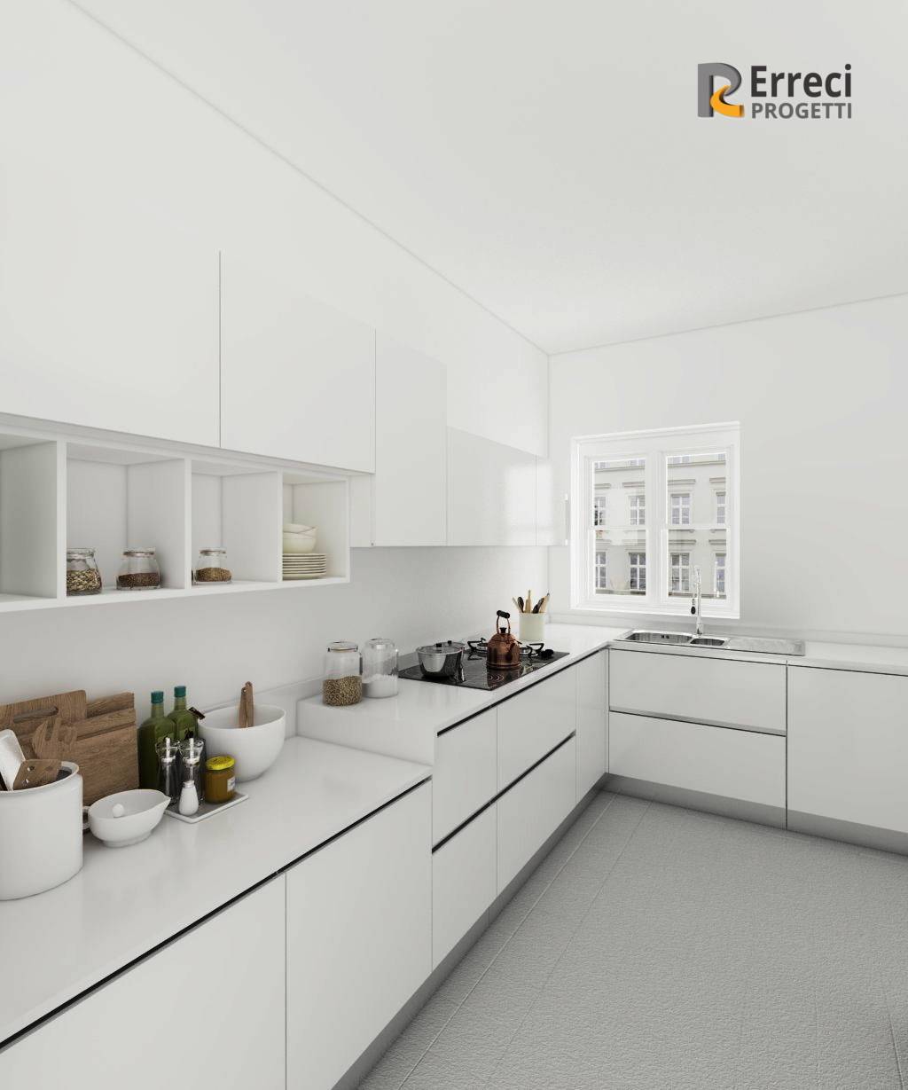 Cucina Total White By Erreci Progetti Homify