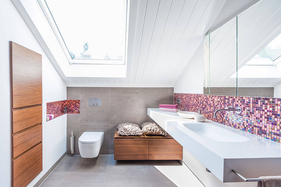 Duschbad Mit Mosaik Homify