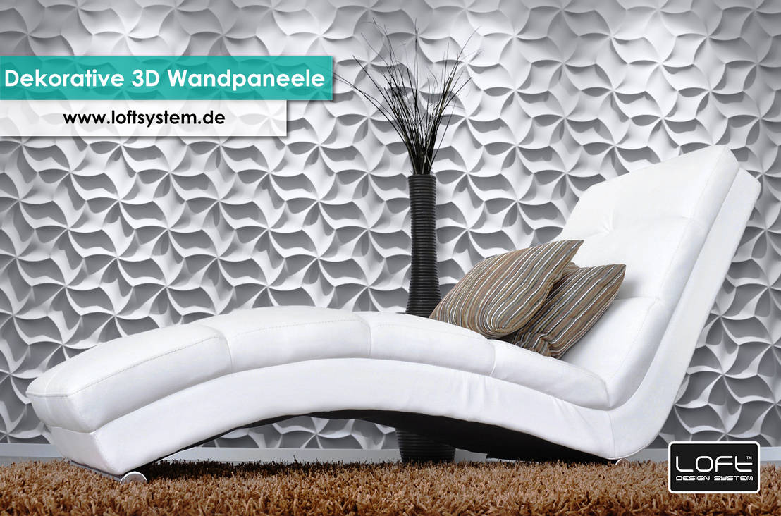 dekorative 3d wandpaneele loft design