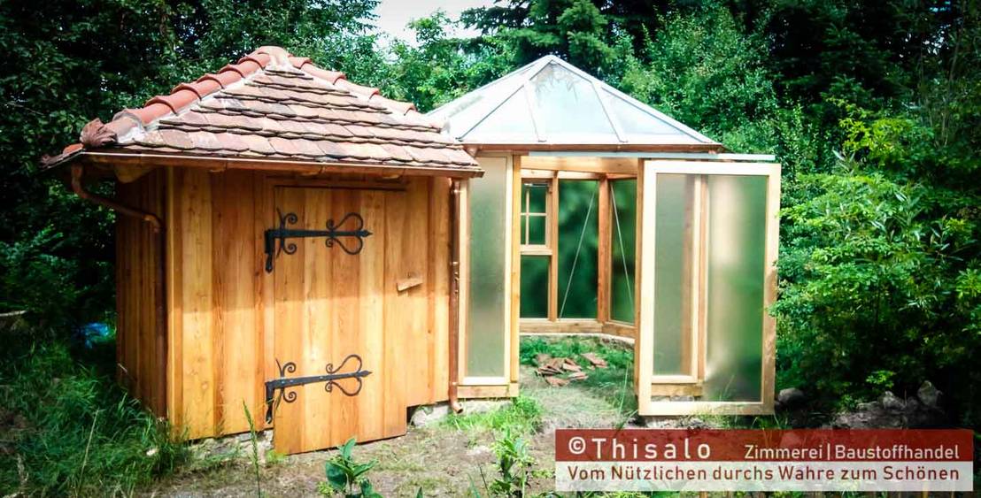 Gartenhütte und Gewächshaus homify