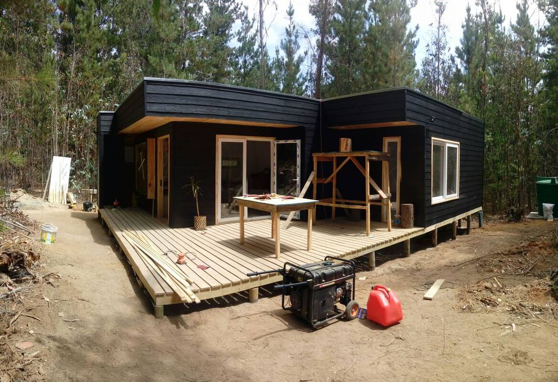 Casas De Madera By Incove Casas De Madera Minimalistas Homify