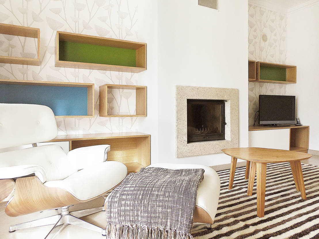 A SALA RUTE E FRANCISCO por Homestories | homify